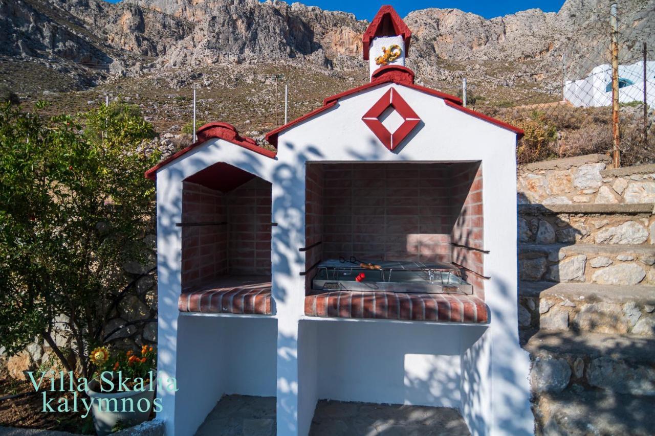 Villa-Skalia / Kalymnos House Bagian luar foto