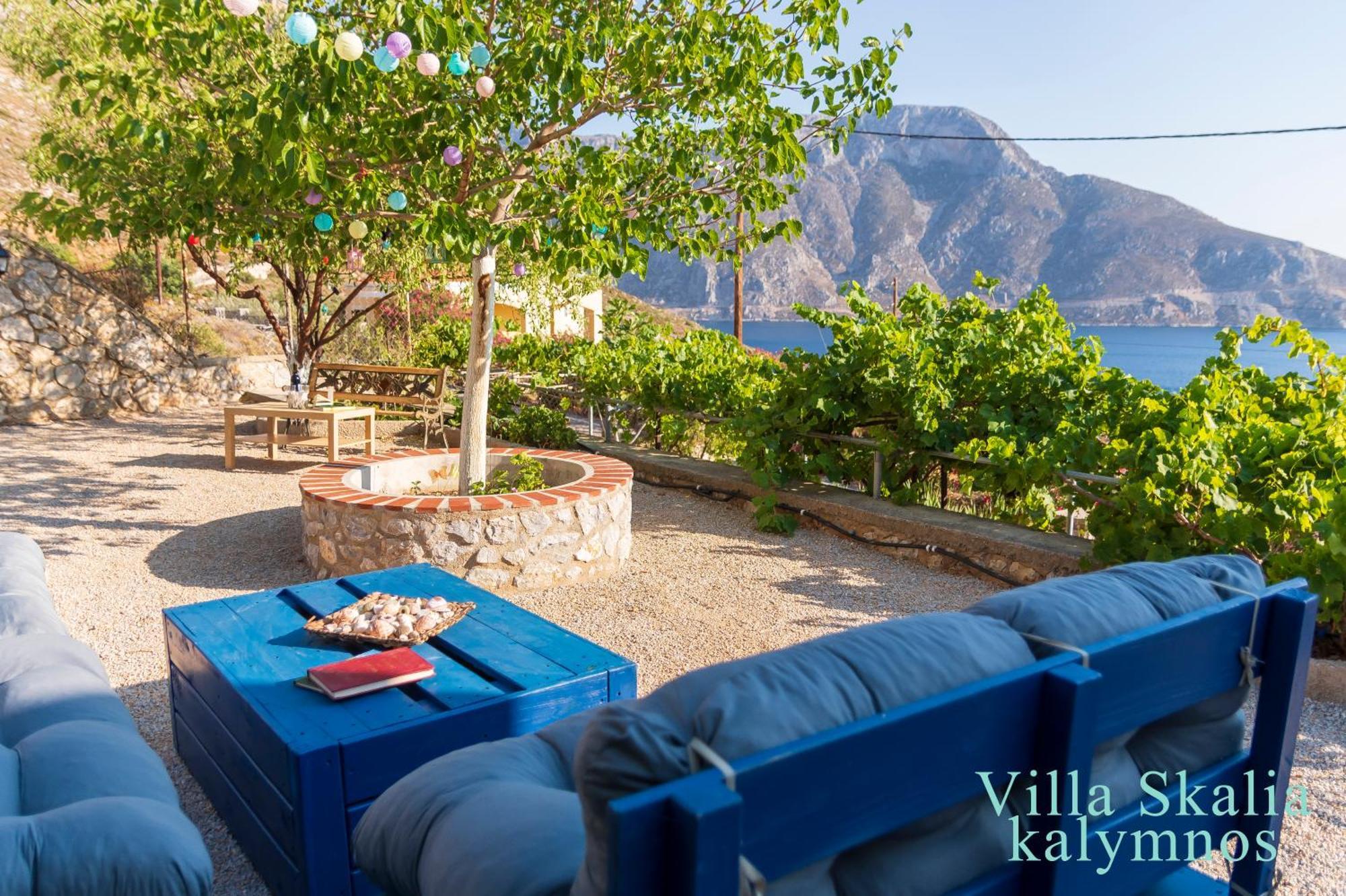 Villa-Skalia / Kalymnos House Bagian luar foto